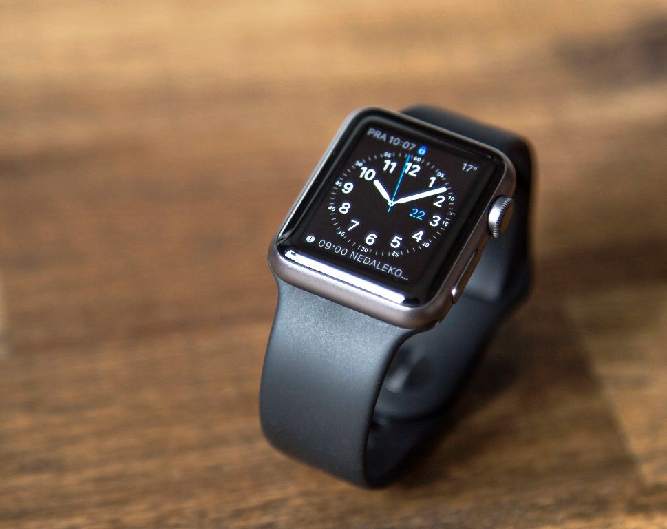 Apple Watch smartwatch displaying the Home screen